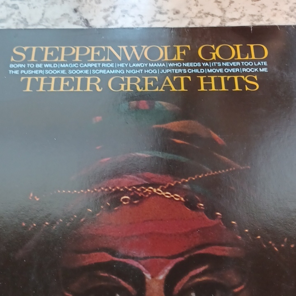 Steppenwolf Gold their greatest hits vinyl record lp
